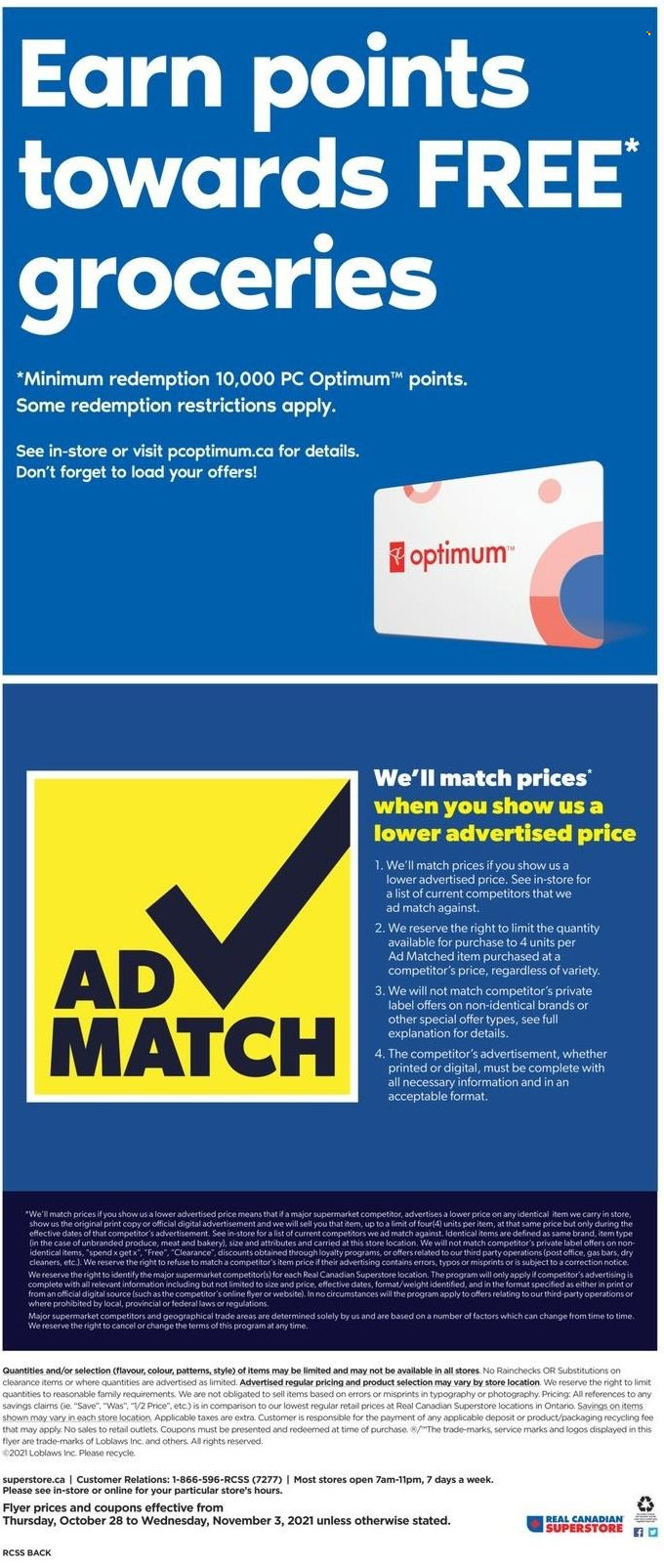 Real Canadian Superstore flyer - October 28, 2021 - November 03, 2021. Page 13