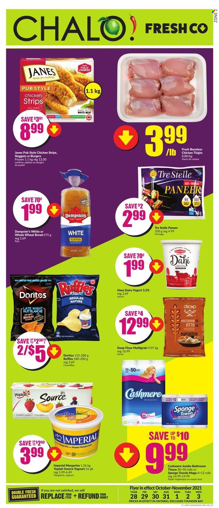 Chalo! FreshCo. flyer - October 28, 2021 - November 03, 2021. Page 1