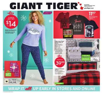 Giant Tiger Flyer - October 27, 2021 - November 02, 2021.