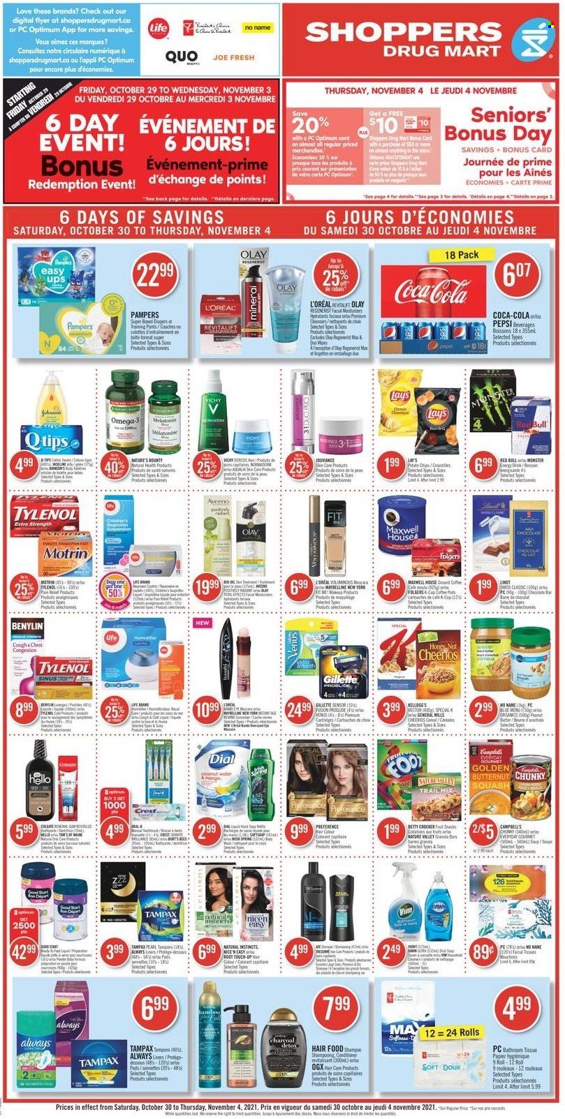 Shoppers Drug Mart flyer - October 30, 2021 - November 04, 2021. Page 1