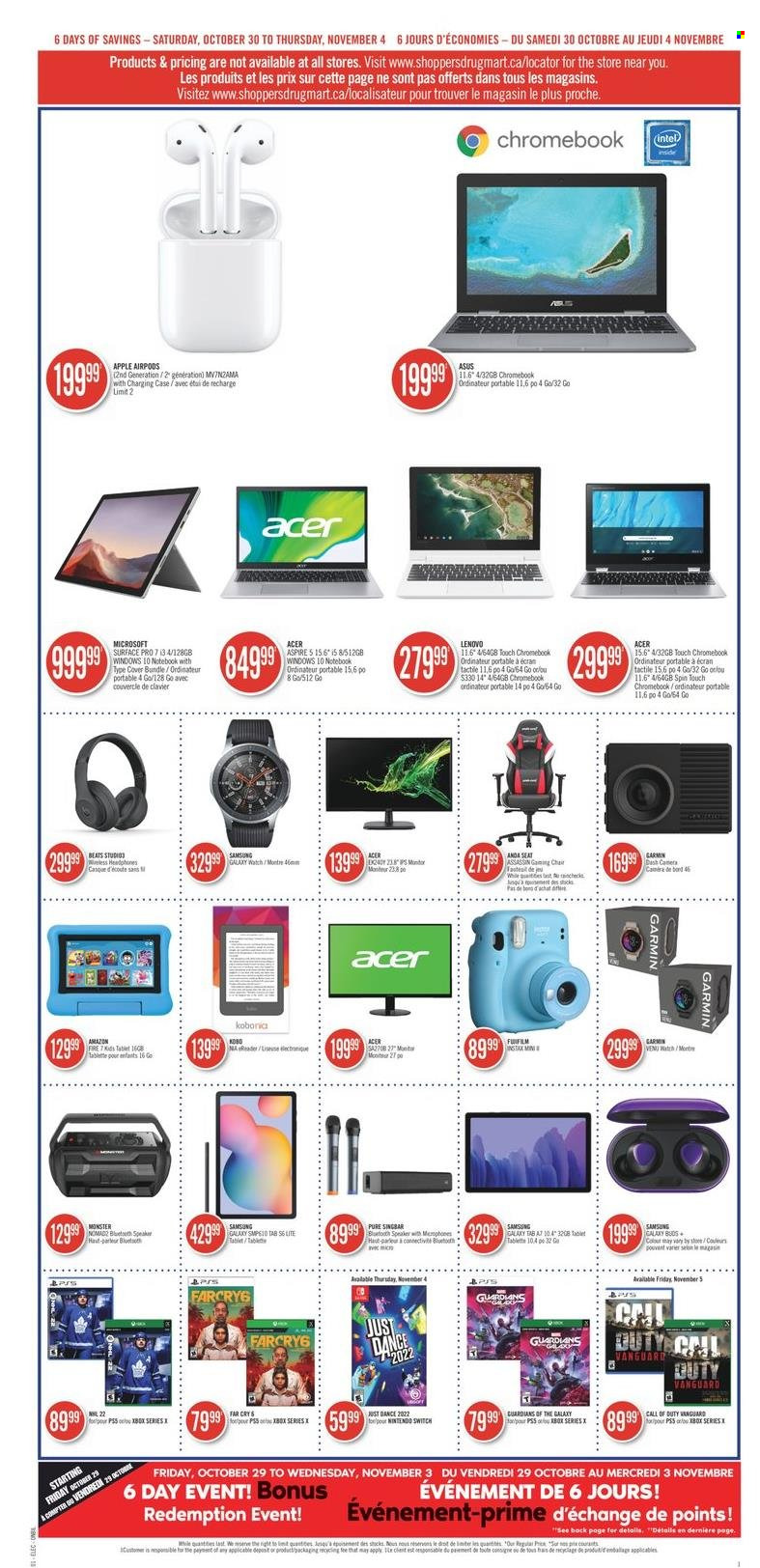 Shoppers Drug Mart flyer - October 30, 2021 - November 04, 2021. Page 7