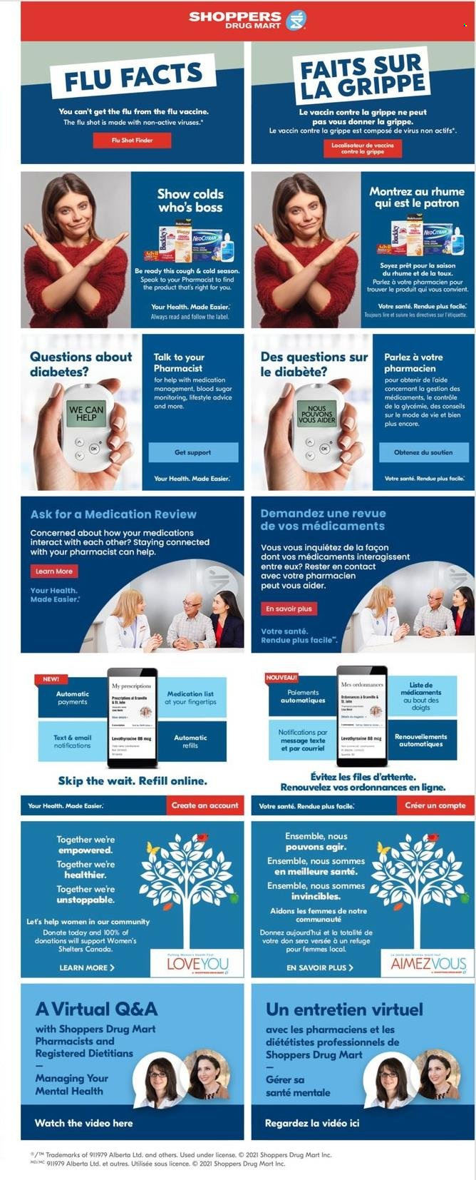 Shoppers Drug Mart flyer - October 30, 2021 - November 04, 2021. Page 18