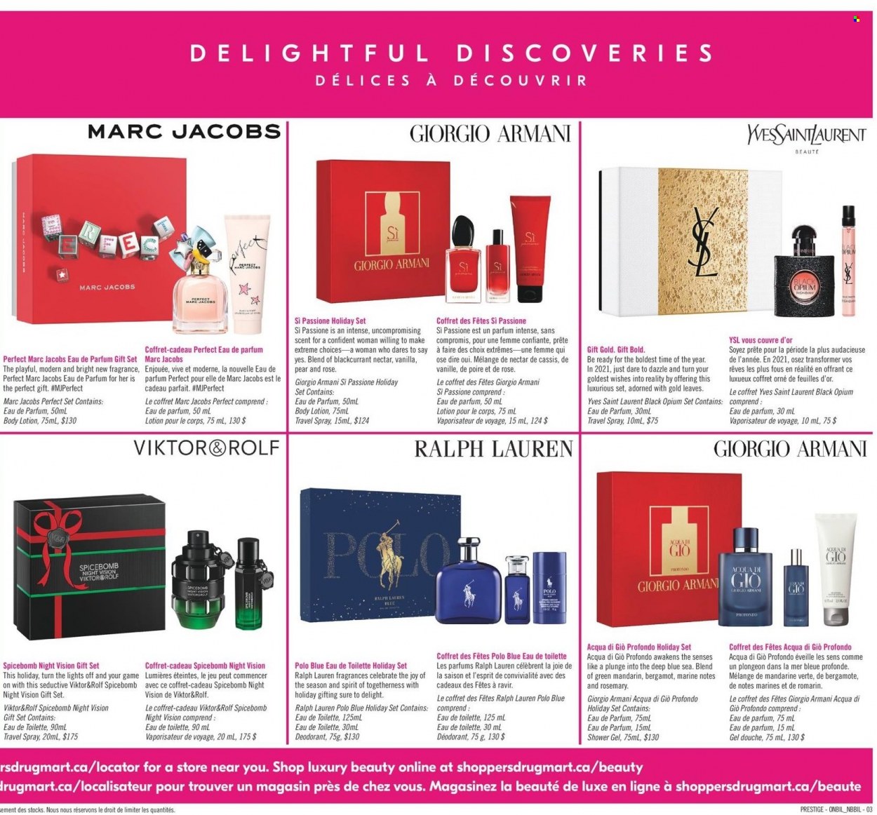 Shoppers Drug Mart flyer - October 30, 2021 - November 04, 2021. Page 22