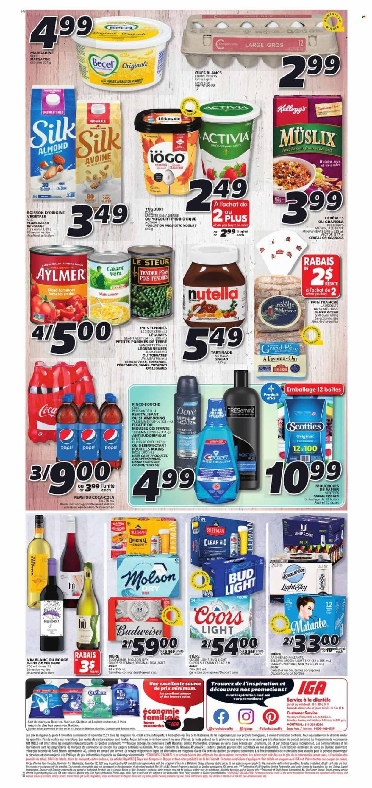 IGA flyer - November 04, 2021 - November 10, 2021. Page 2