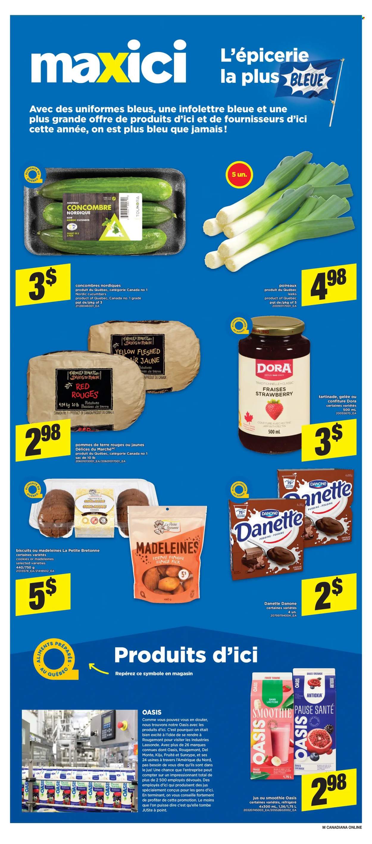 thumbnail - Maxi & Cie Flyer - November 04, 2021 - November 10, 2021 - Sales products - pudding, cookies, biscuit, fruit jam, smoothie, Danone. Page 2.