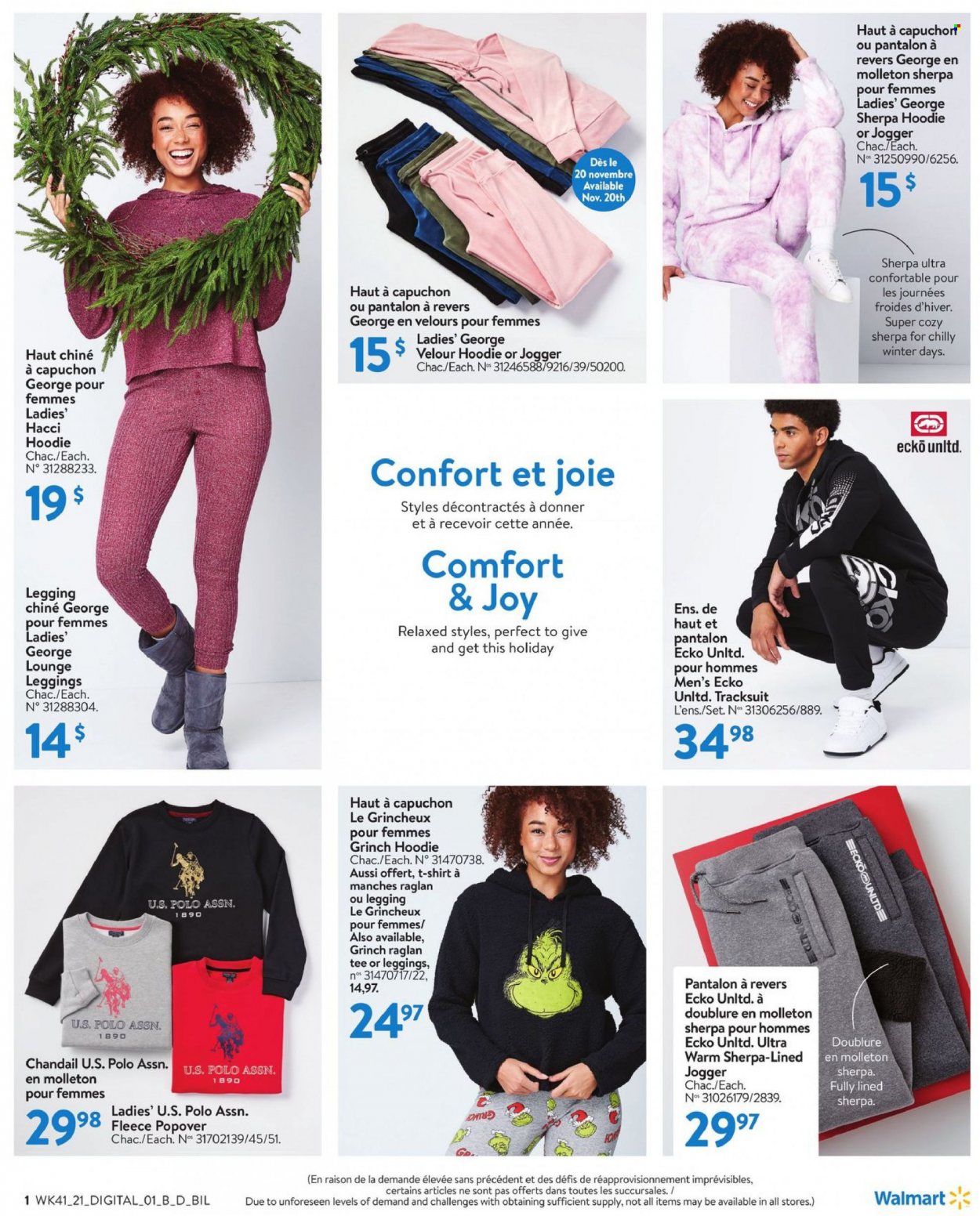 Walmart flyer - November 04, 2021 - December 01, 2021. Page 9
