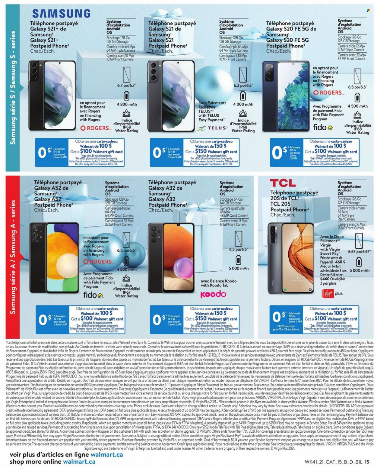 Walmart flyer - November 04, 2021 - December 01, 2021. Page 16