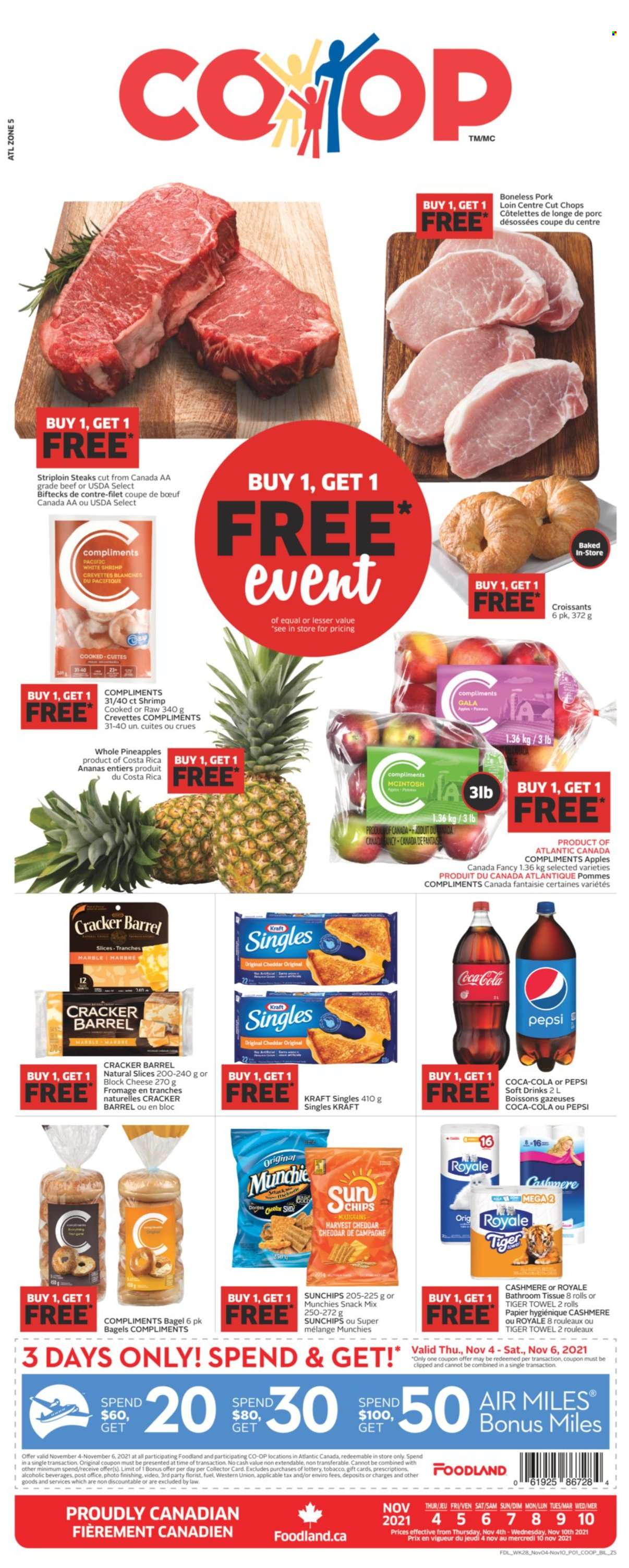 Co-op flyer - November 04, 2021 - November 10, 2021. Page 1