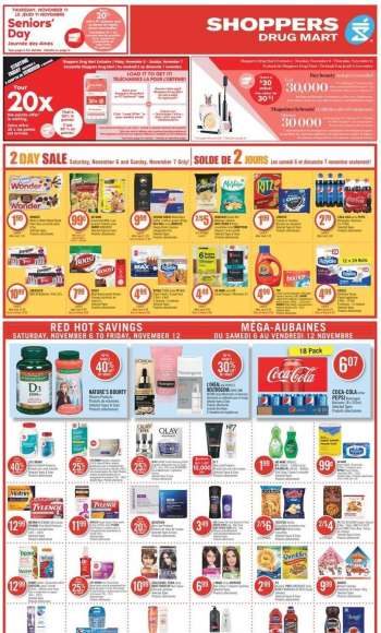 Shoppers Drug Mart Flyer - November 06, 2021 - November 12, 2021.