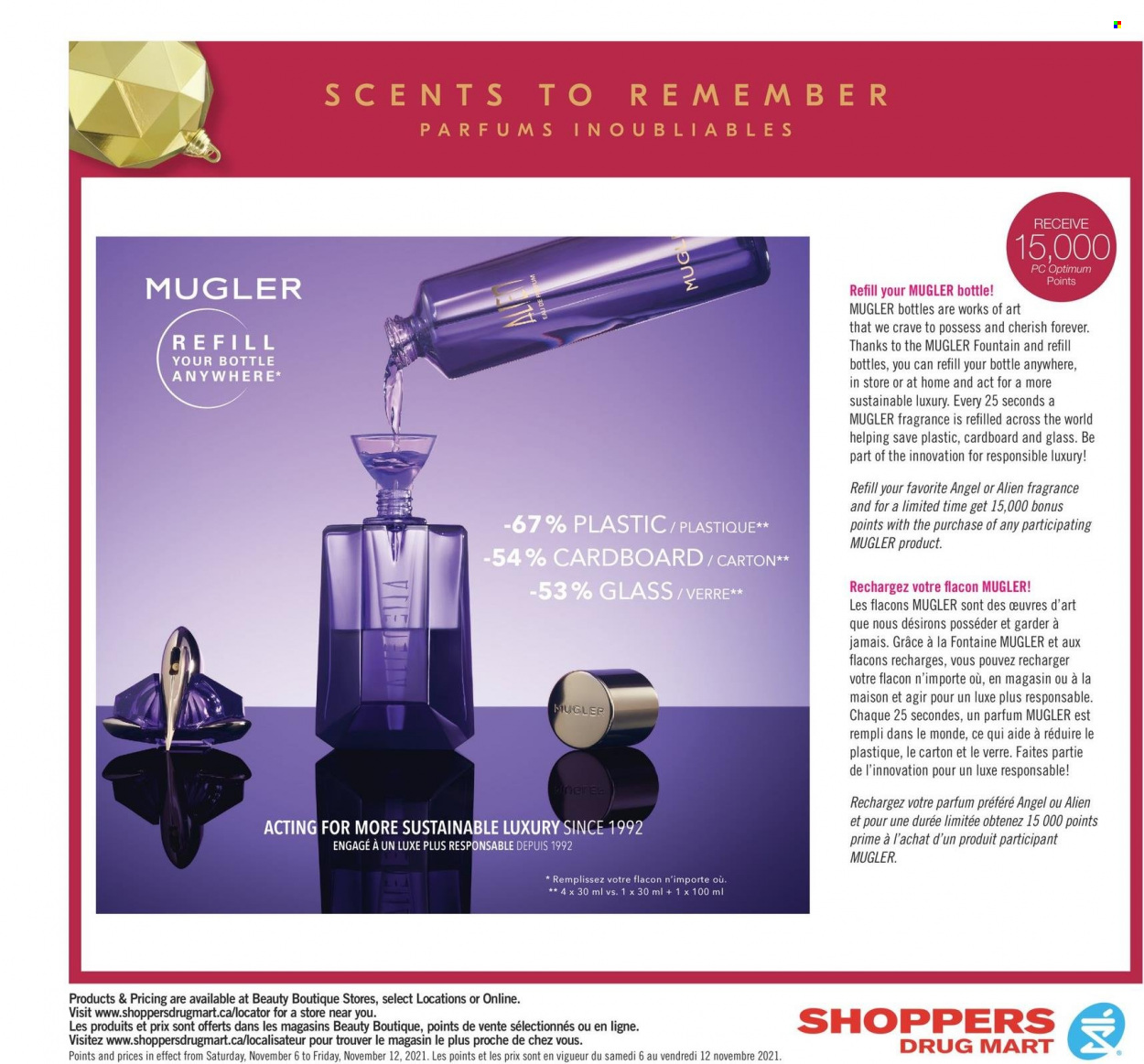 Shoppers Drug Mart flyer - November 06, 2021 - November 12, 2021. Page 16