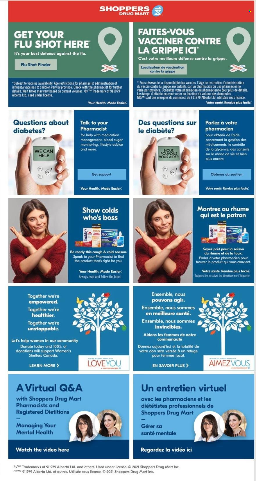 Shoppers Drug Mart flyer - November 06, 2021 - November 12, 2021. Page 23