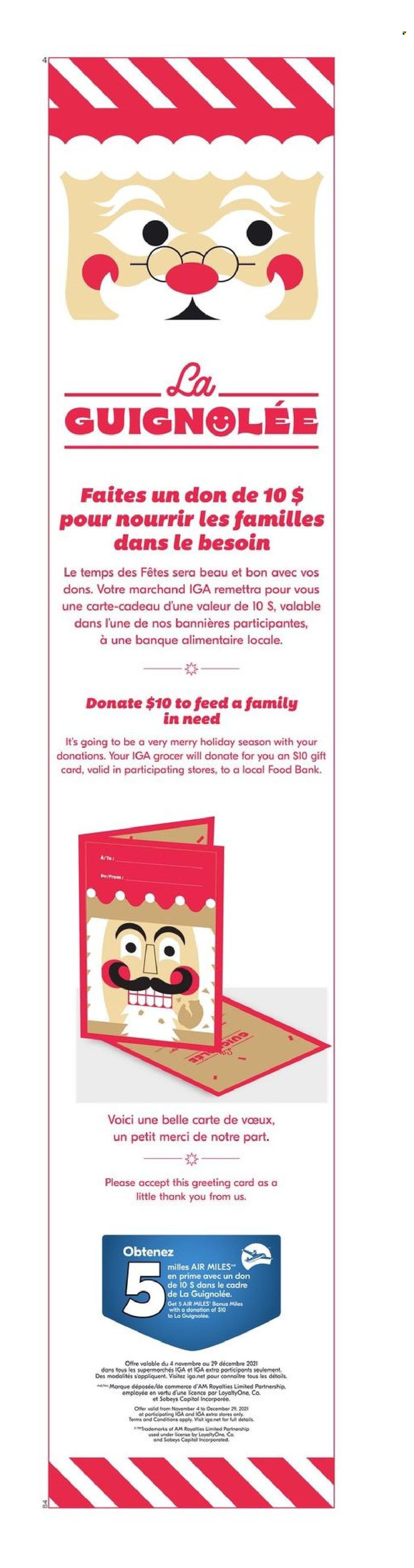 IGA flyer - November 11, 2021 - November 17, 2021. Page 11