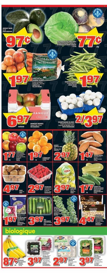 thumbnail - Super C Flyer - November 11, 2021 - November 17, 2021 - Sales products - beans, green beans, apples, avocado, mango, pears. Page 3.