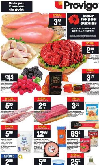 Provigo Flyer - November 11, 2021 - November 17, 2021.