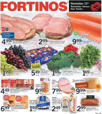 Fortinos Flyer - November 10, 2021 - November 10, 2021.