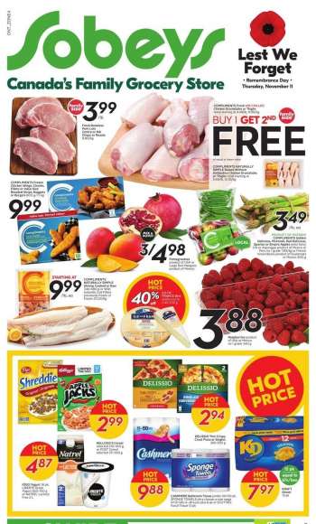 Sobeys Flyer - November 11, 2021 - November 17, 2021.