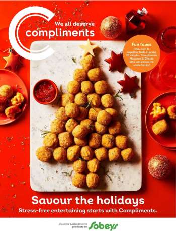 Circulaire Sobeys - Holidays Compliments