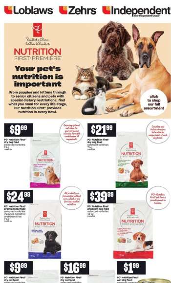 Loblaws Flyer - November 11, 2021 - December 08, 2021.