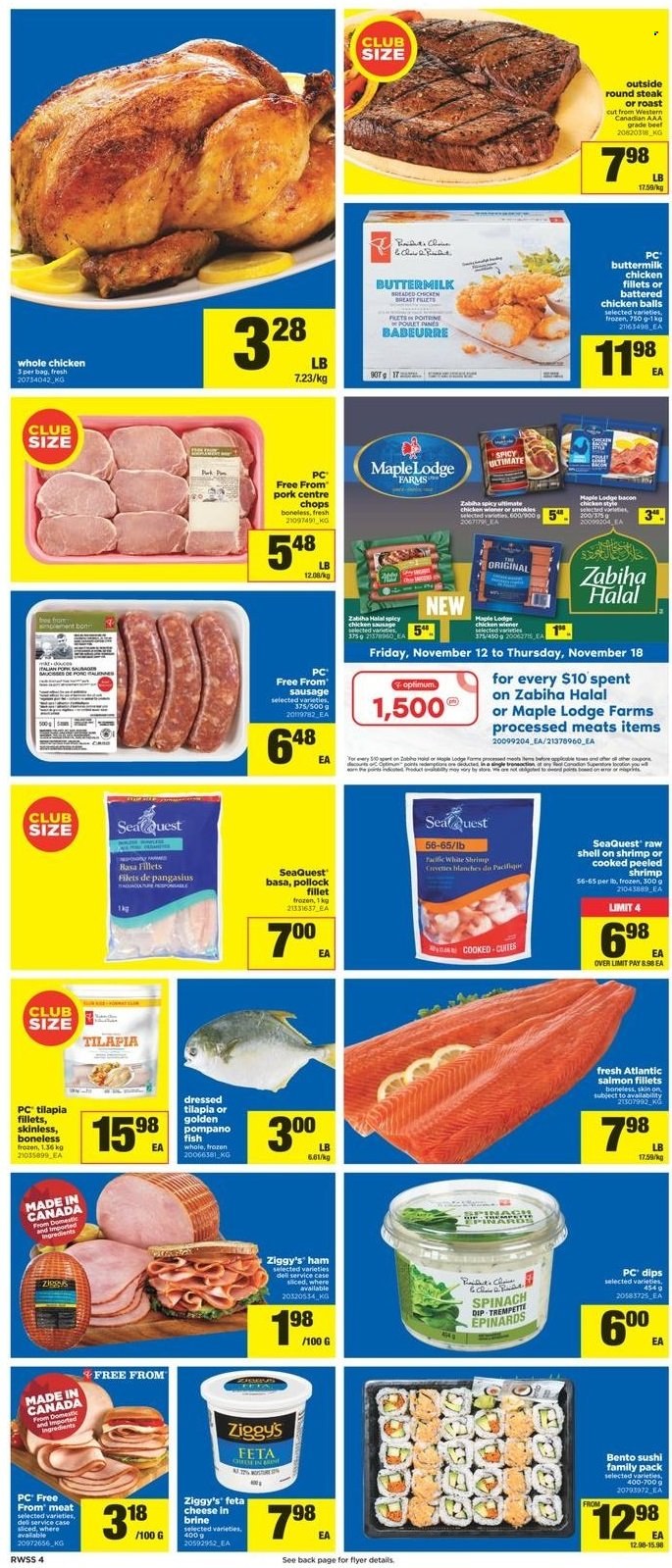 Real Canadian Superstore flyer - November 12, 2021 - November 18, 2021. Page 4