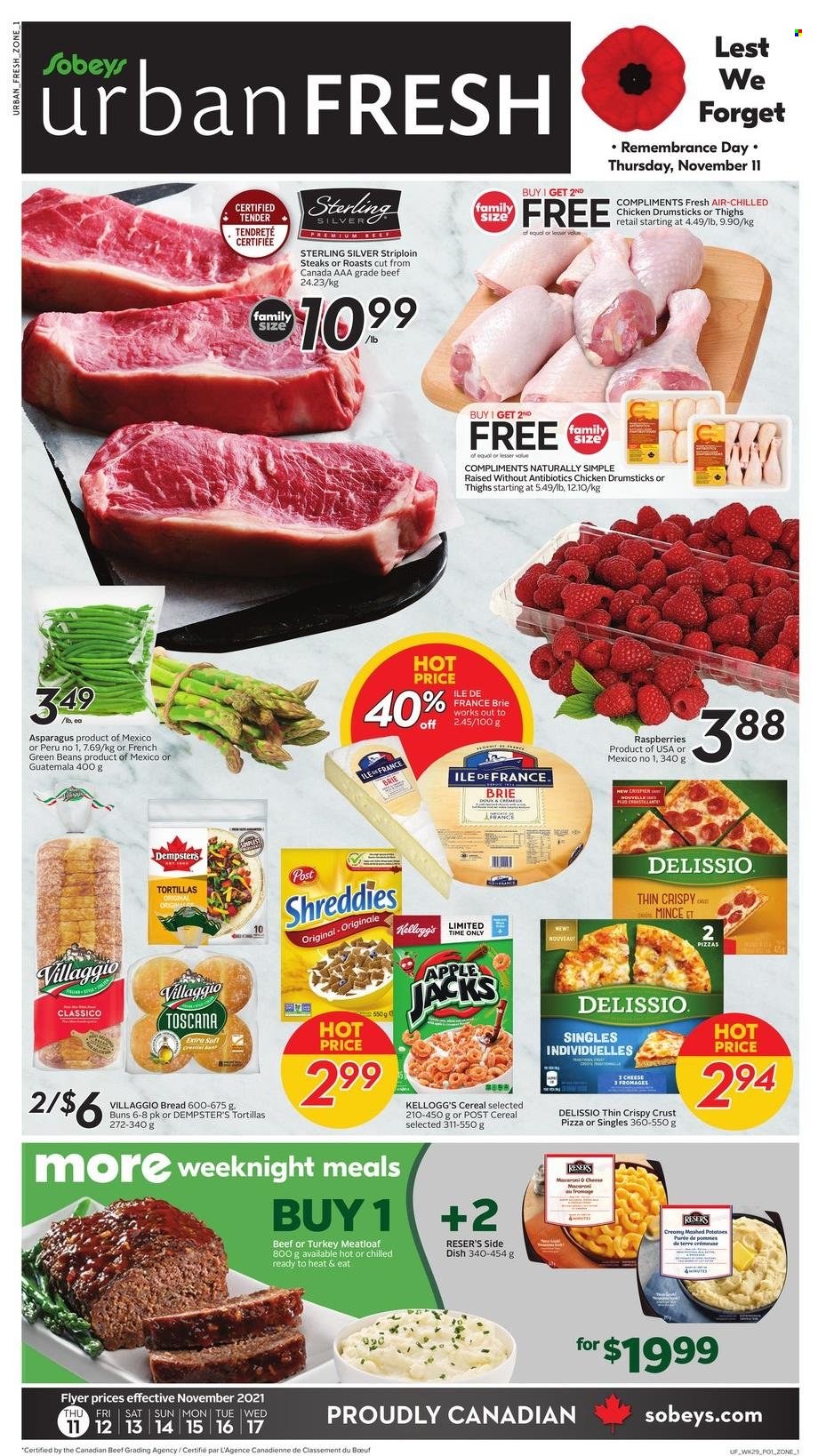 Sobeys Urban Fresh flyer - November 11, 2021 - November 17, 2021. Page 1
