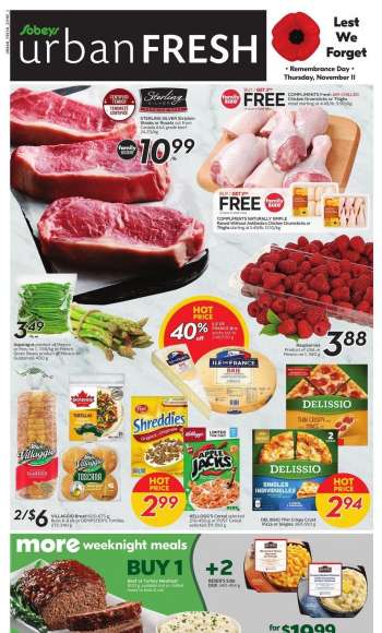 Sobeys Urban Fresh Flyer - November 11, 2021 - November 11, 2021.
