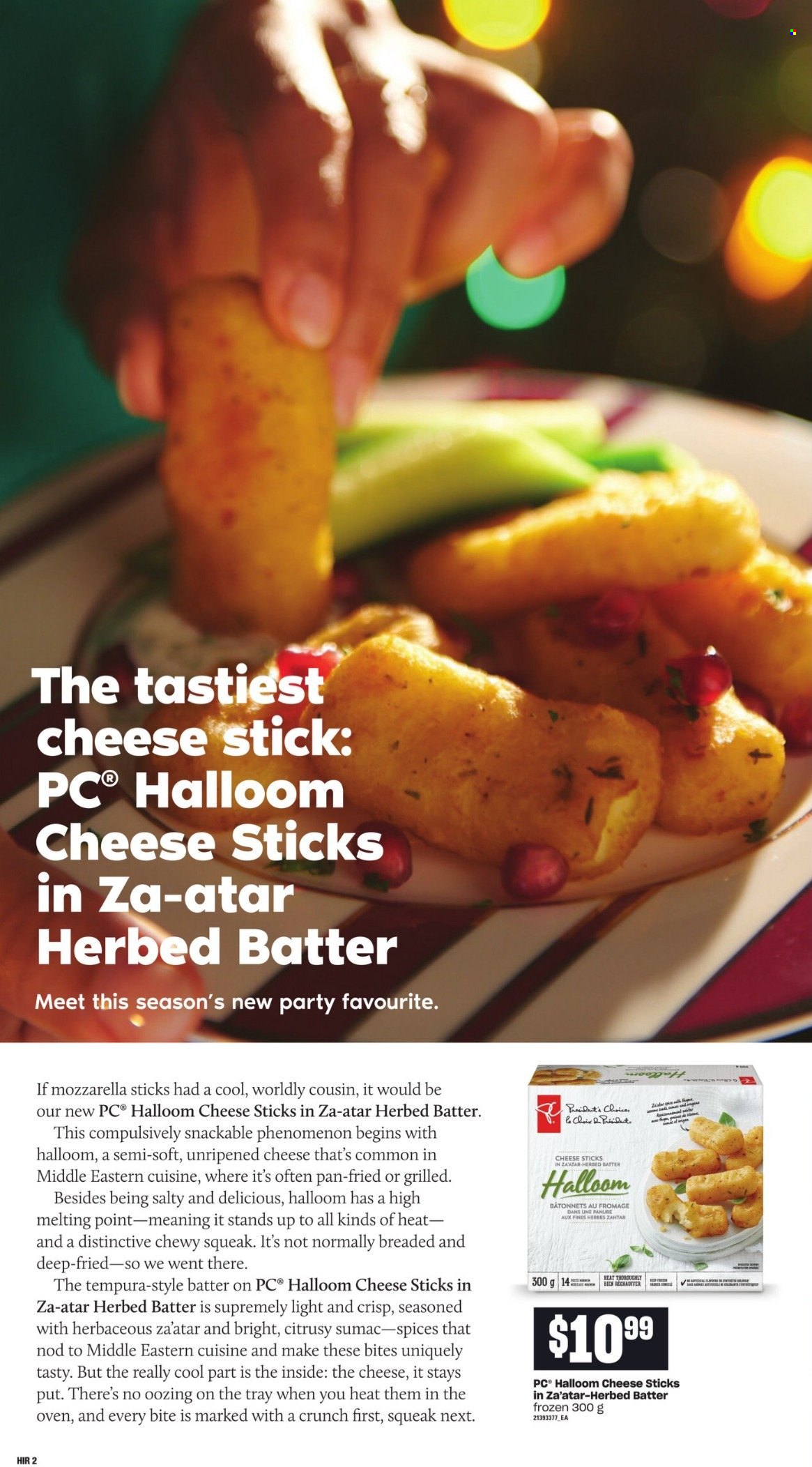 thumbnail - Independent Flyer - November 11, 2021 - January 05, 2022 - Sales products - cheese, cheese sticks, tray, pan, mozzarella. Page 2.