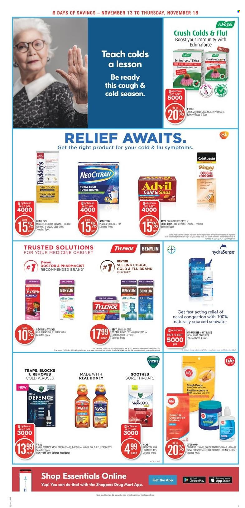 Shoppers Drug Mart flyer - November 13, 2021 - November 18, 2021. Page 6