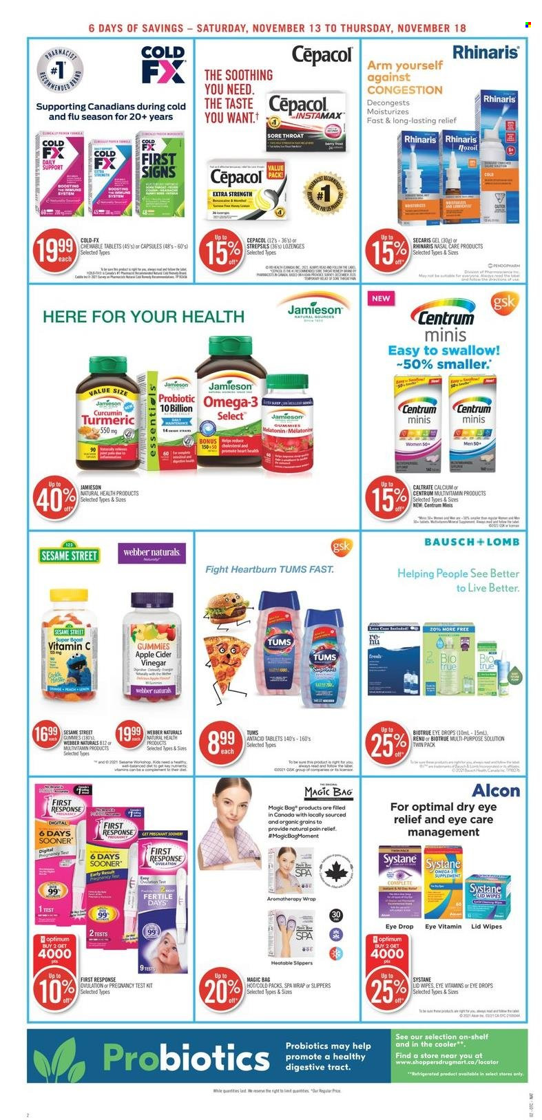 Shoppers Drug Mart flyer - November 13, 2021 - November 18, 2021. Page 7