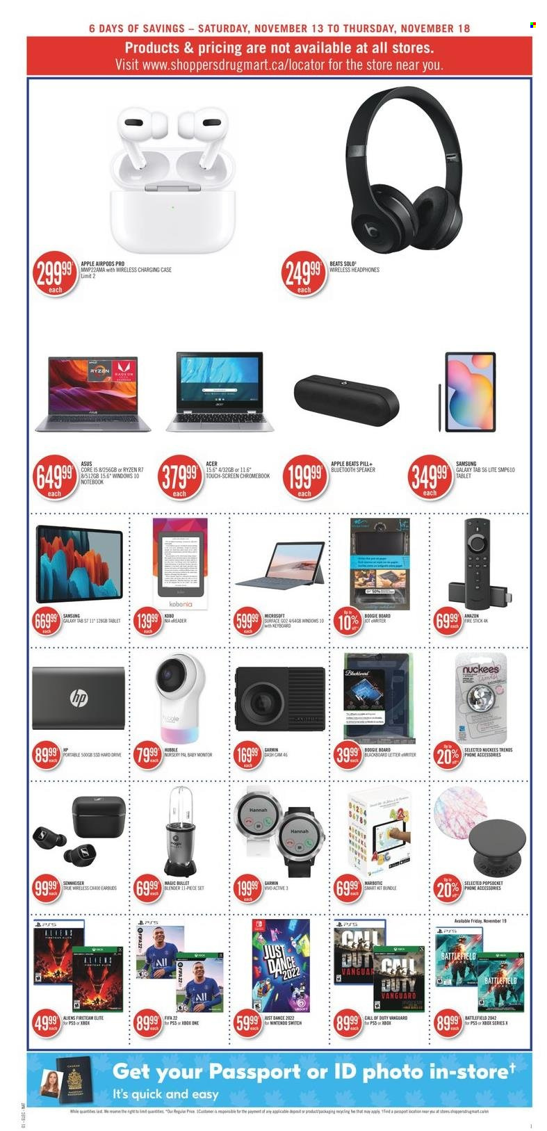 Shoppers Drug Mart flyer - November 13, 2021 - November 18, 2021. Page 10
