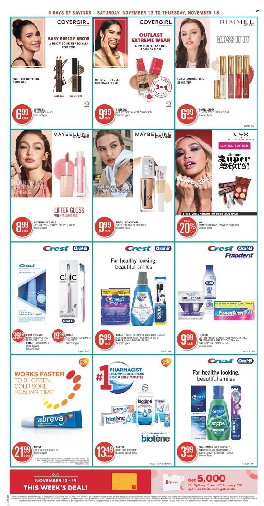 Shoppers Drug Mart flyer - November 13, 2021 - November 18, 2021. Page 16