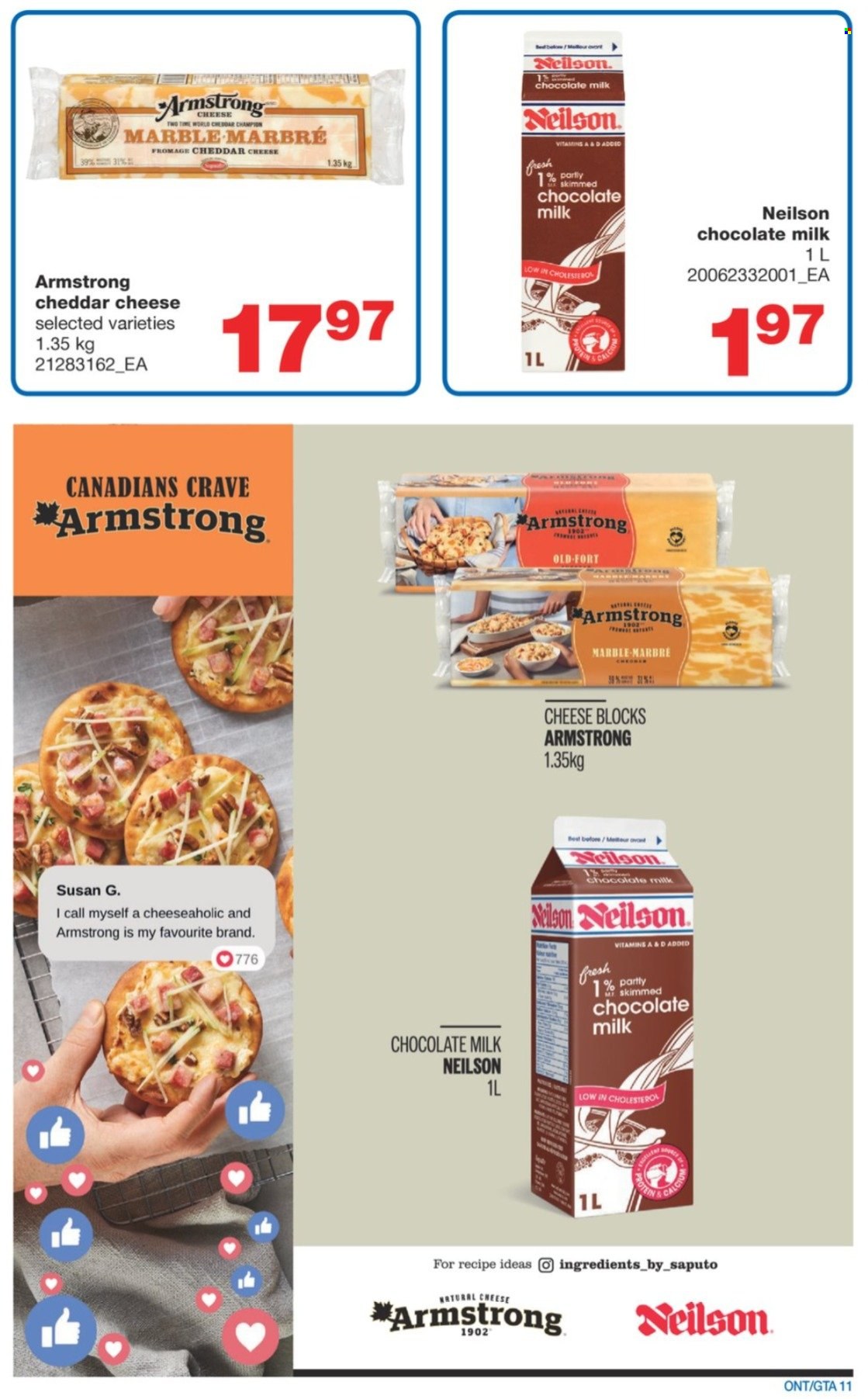 thumbnail - Wholesale Club Flyer - November 11, 2021 - December 01, 2021 - Sales products - cheddar, cheese, milk, milk chocolate, chocolate. Page 11.