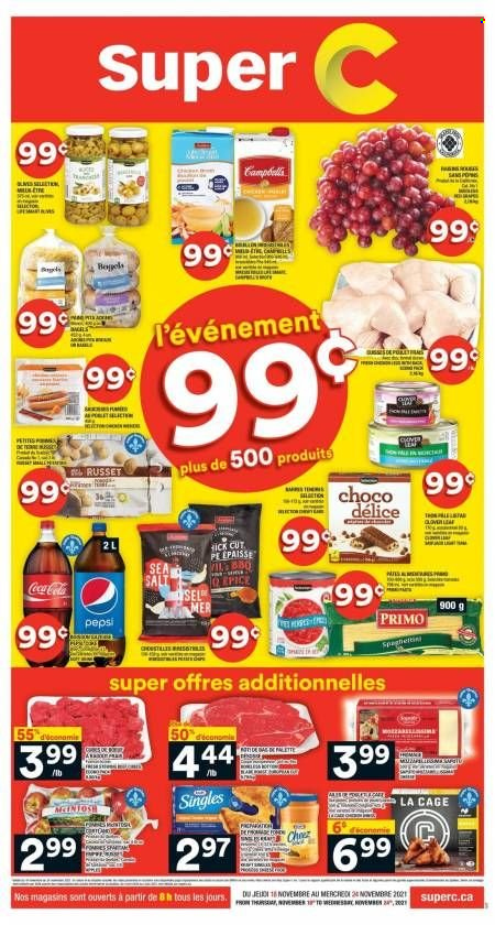 Super C flyer - November 18, 2021 - November 24, 2021. Page 1