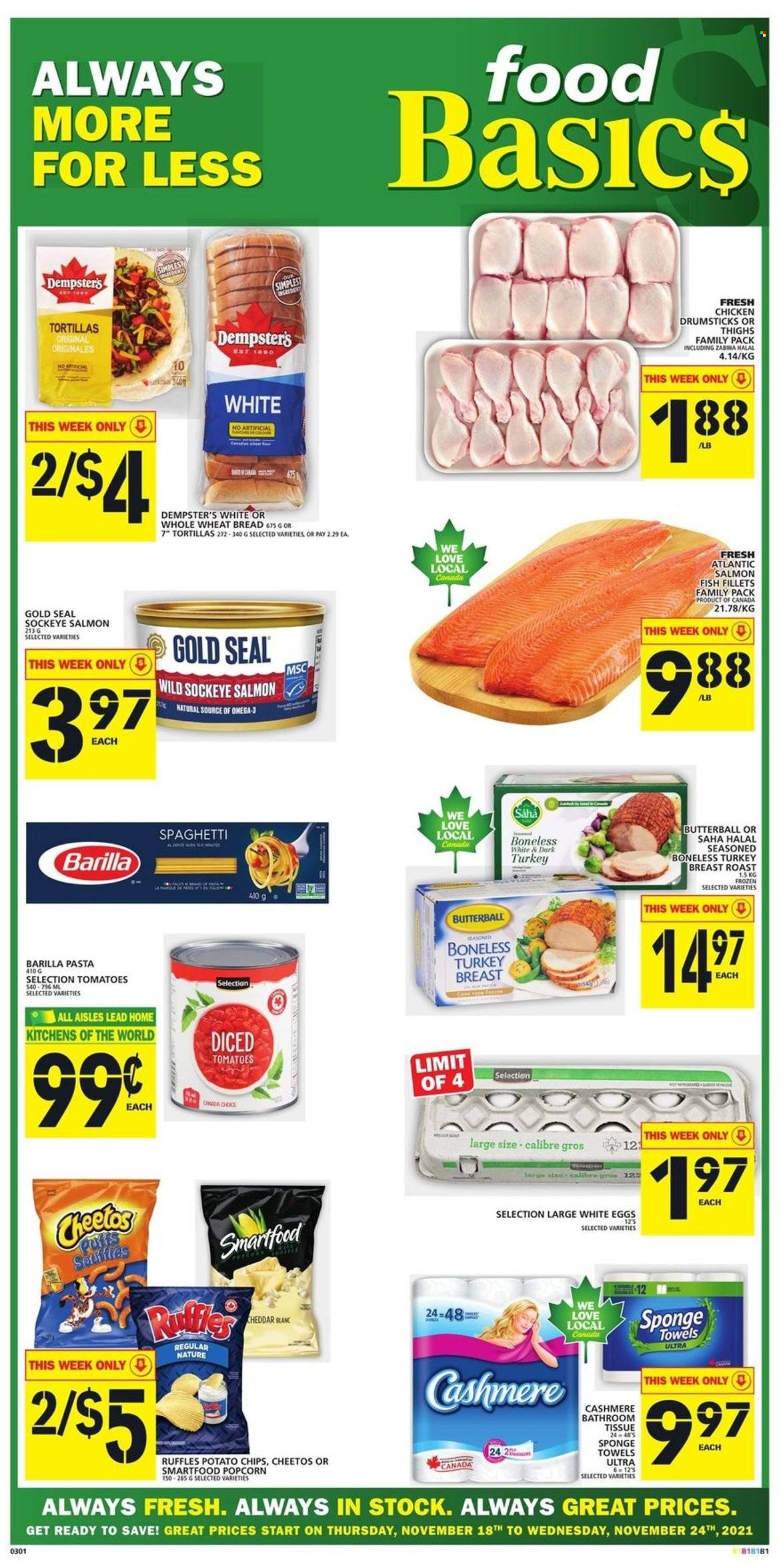 Food Basics flyer - November 18, 2021 - November 24, 2021. Page 1