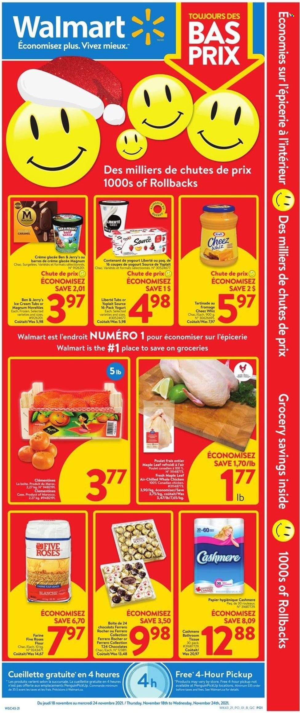 Walmart flyer - November 18, 2021 - November 24, 2021. Page 1