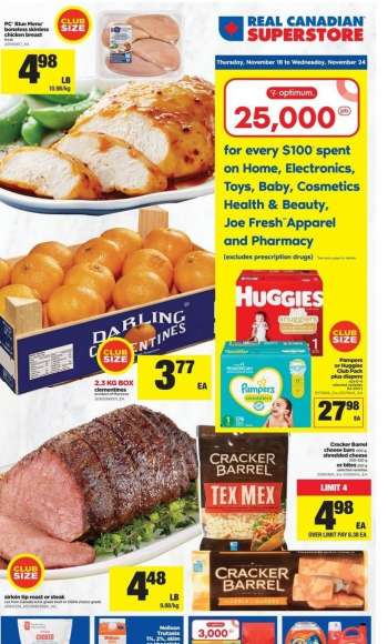 Real Canadian Superstore Flyer - November 18, 2021 - November 24, 2021.