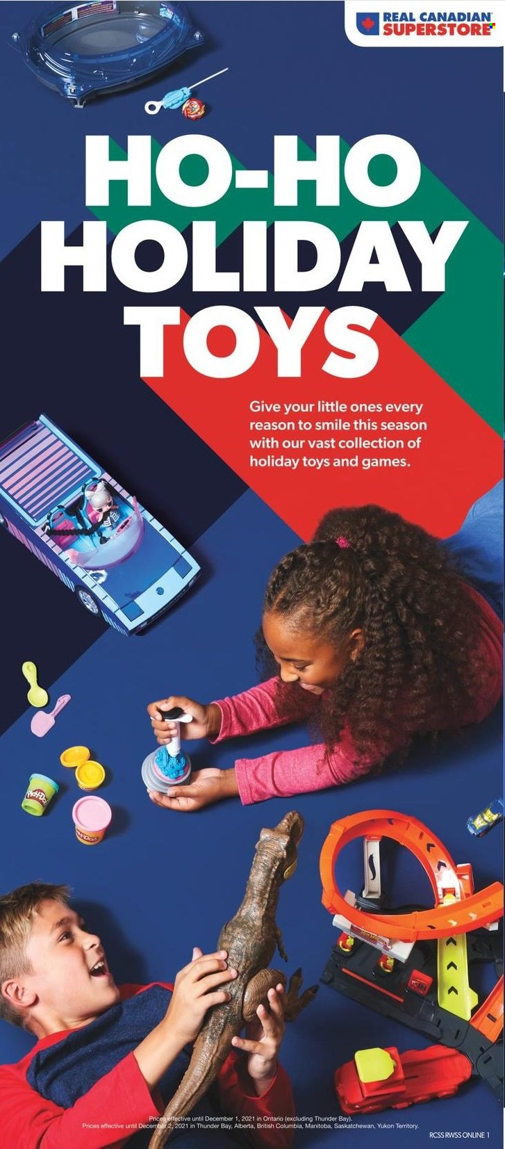 Real Canadian Superstore flyer - November 18, 2021 - December 01, 2021. Page 1
