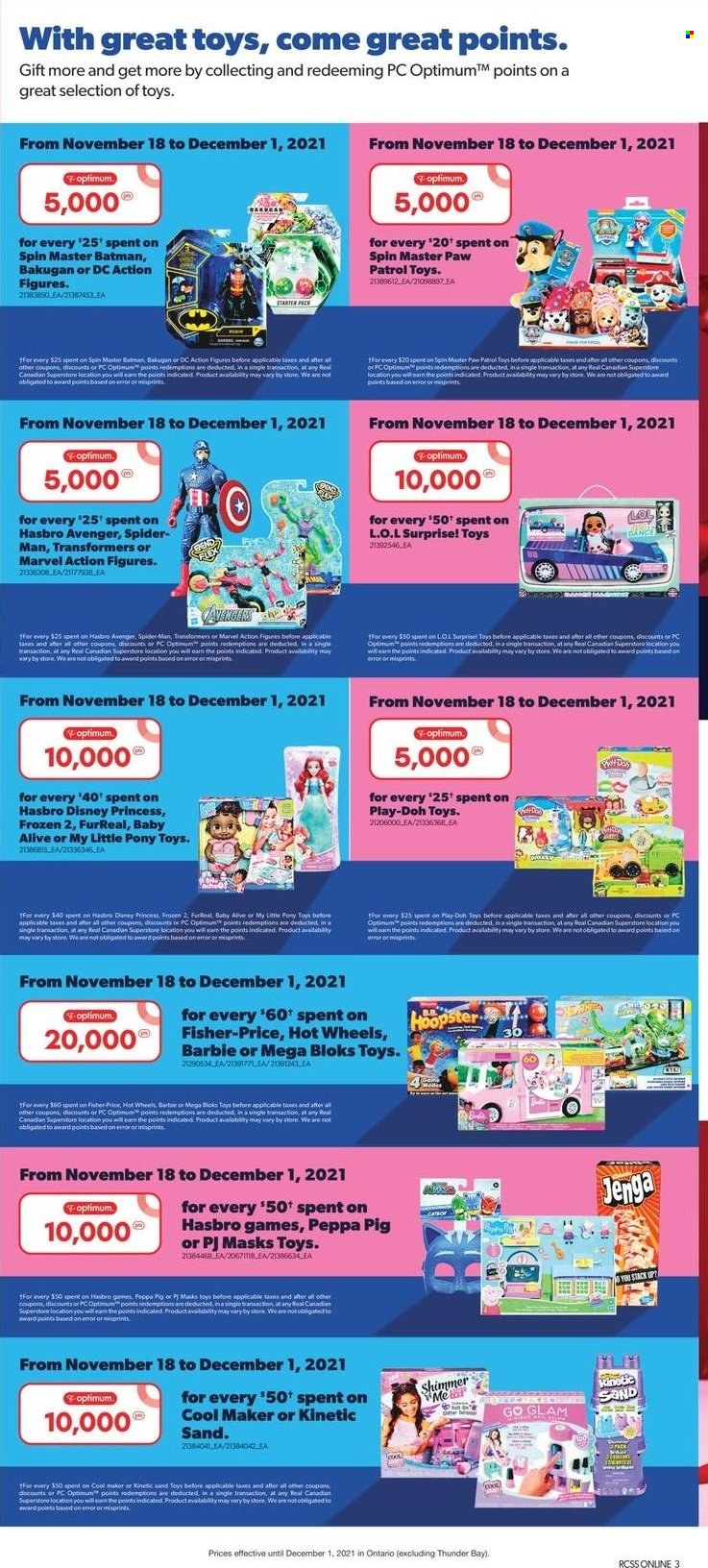 Real Canadian Superstore flyer - November 18, 2021 - December 01, 2021. Page 3