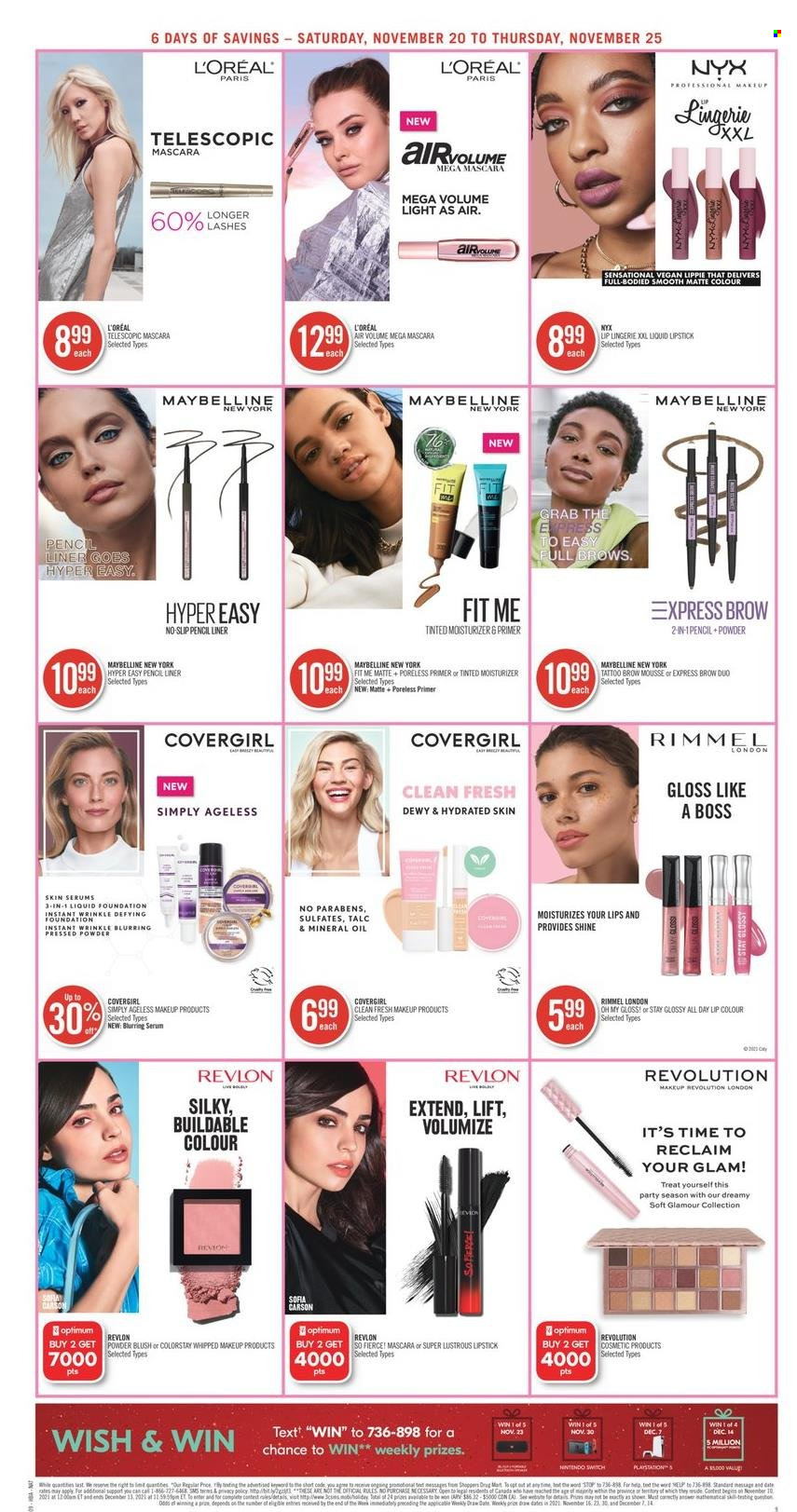 Shoppers Drug Mart flyer - November 20, 2021 - November 25, 2021. Page 18