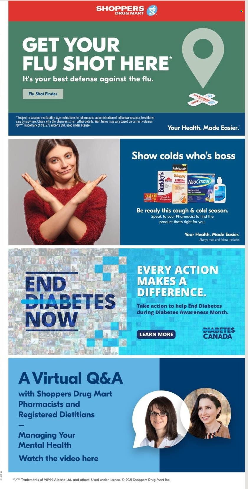 Shoppers Drug Mart flyer - November 20, 2021 - November 25, 2021. Page 22