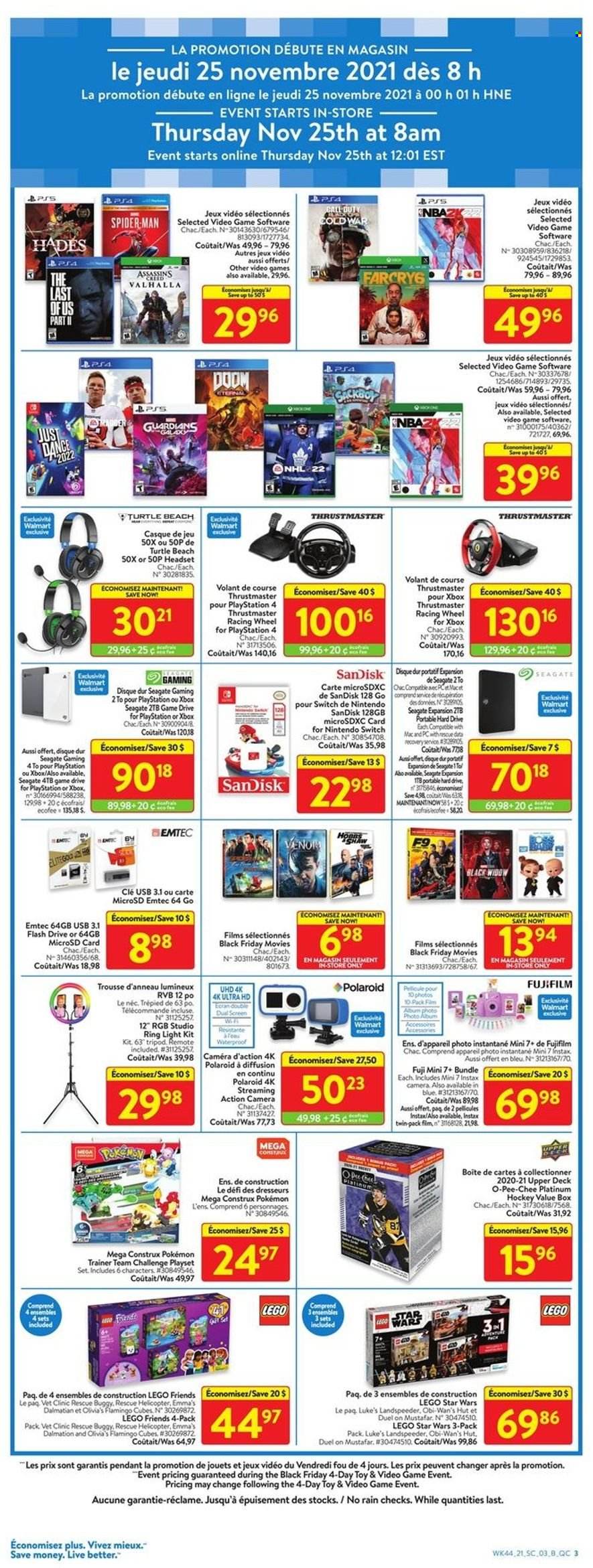 Walmart flyer - November 25, 2021 - November 28, 2021. Page 3