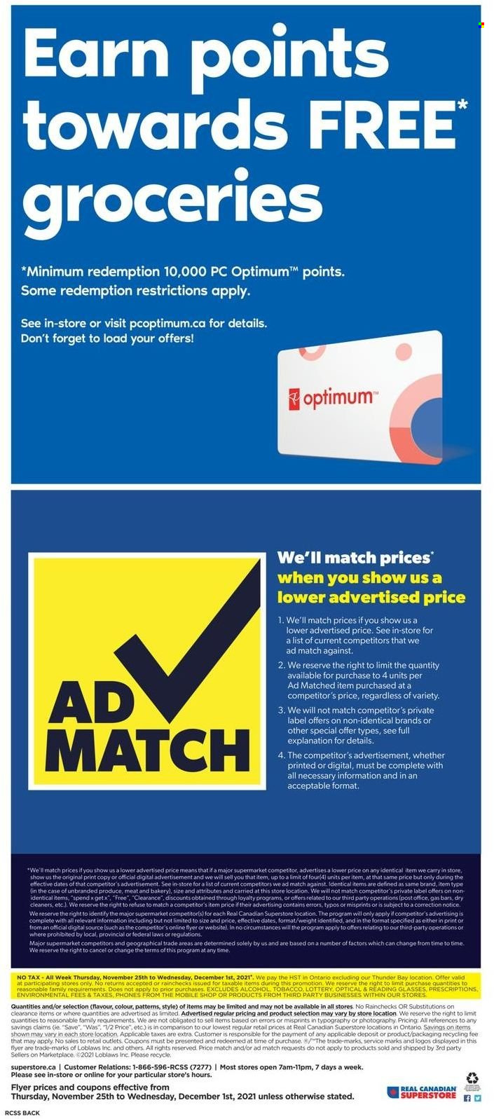 Real Canadian Superstore flyer - November 25, 2021 - December 01, 2021. Page 8