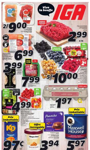 IGA Flyer - November 25, 2021 - December 01, 2021.