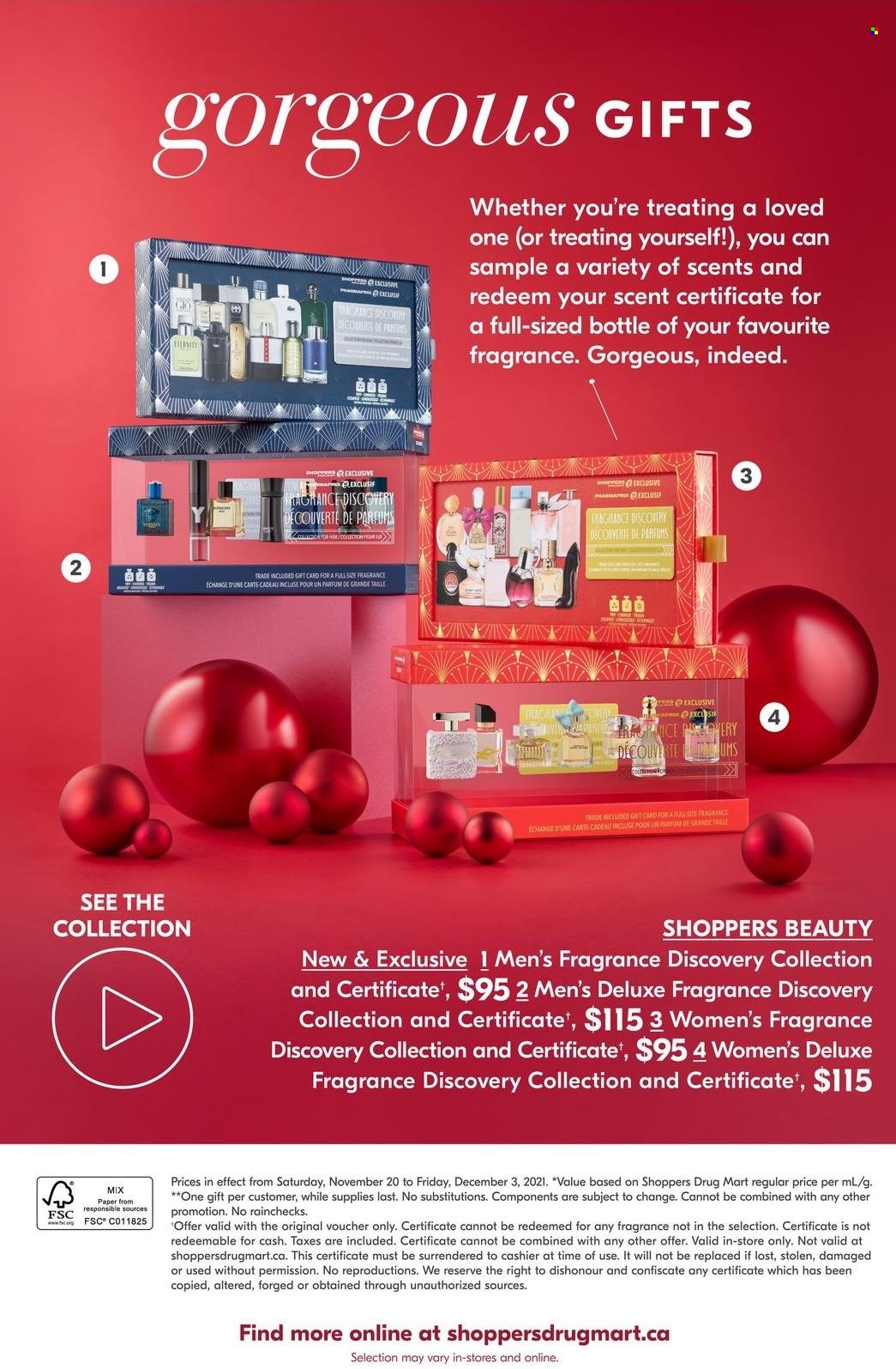 Shoppers Drug Mart flyer - November 20, 2021 - December 03, 2021. Page 3