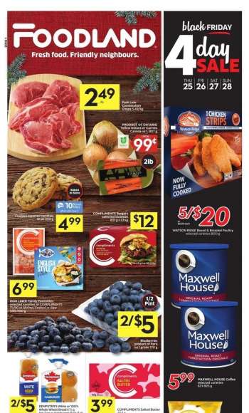 Foodland Flyer - November 25, 2021 - December 01, 2021.