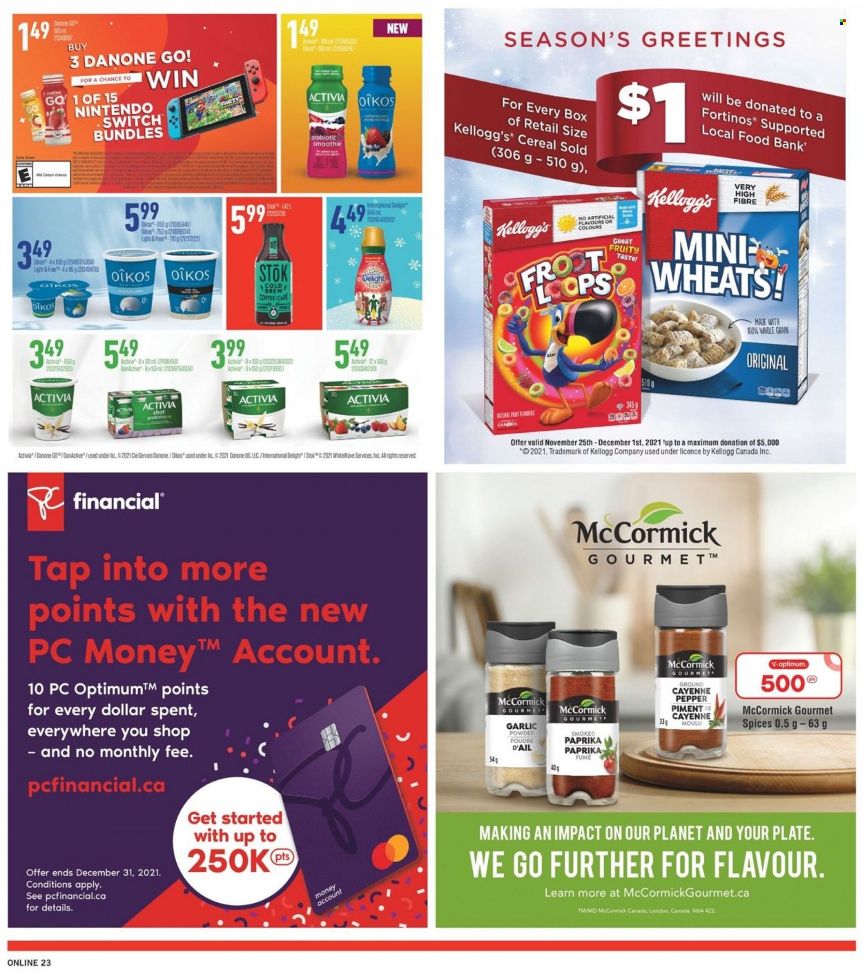 Fortinos flyer - November 25, 2021 - December 01, 2021. Page 22