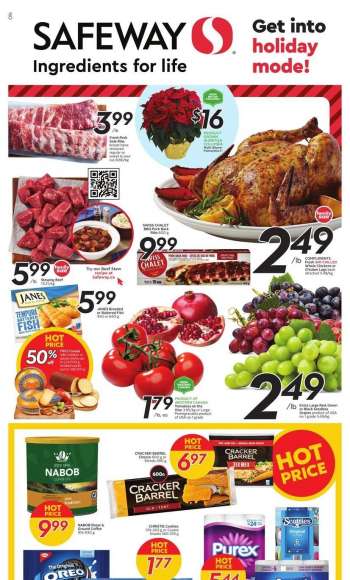 Safeway Flyer - November 25, 2021 - December 01, 2021.