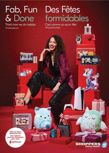 Shoppers Drug Mart Flyer - November 06, 2021 - December 22, 2021.