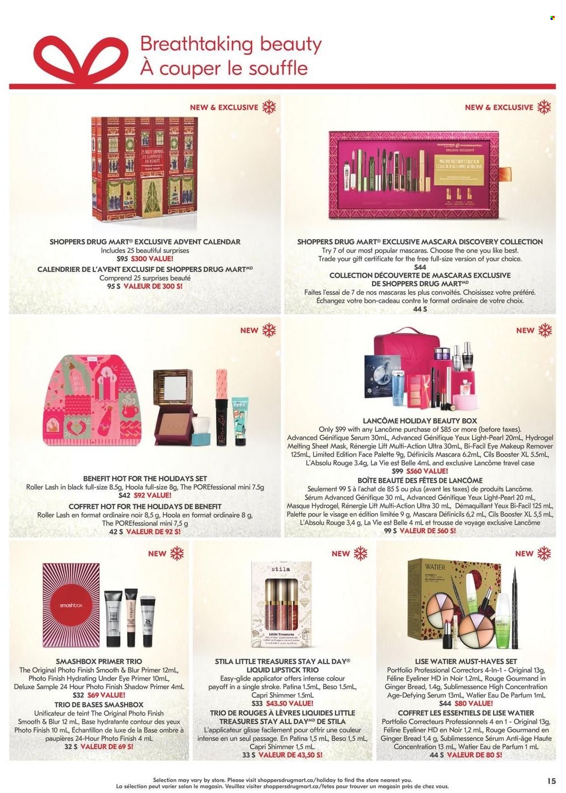 Shoppers Drug Mart flyer - November 06, 2021 - December 22, 2021. Page 15