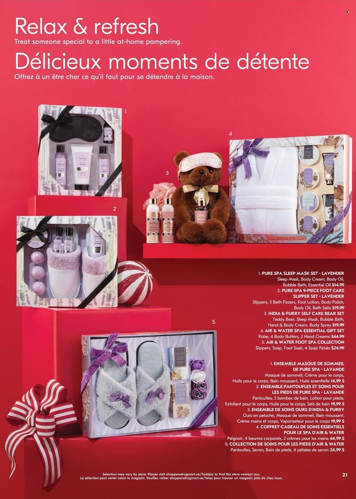 Shoppers Drug Mart flyer - November 06, 2021 - December 22, 2021. Page 21