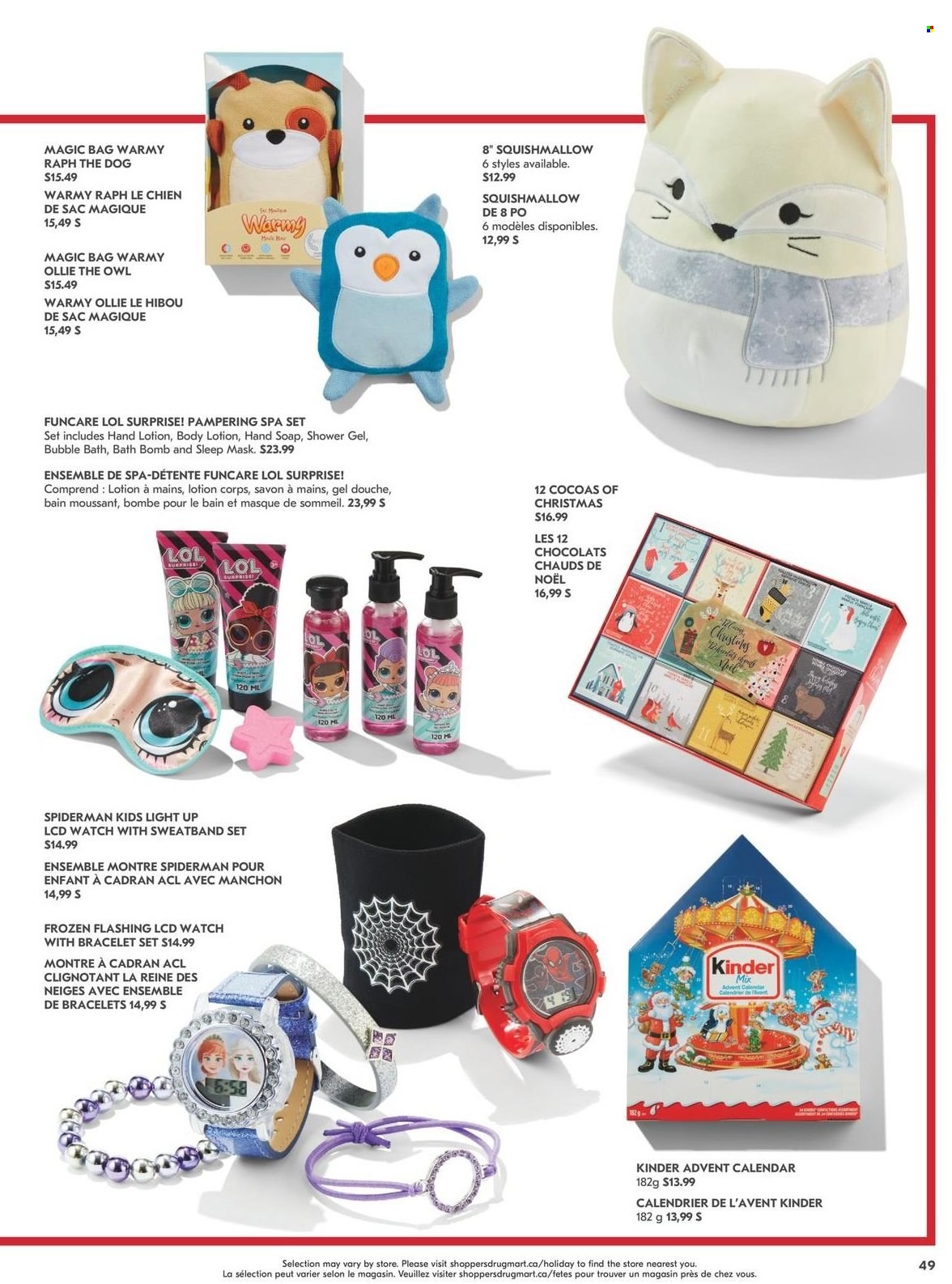 Shoppers Drug Mart flyer - November 06, 2021 - December 22, 2021. Page 49